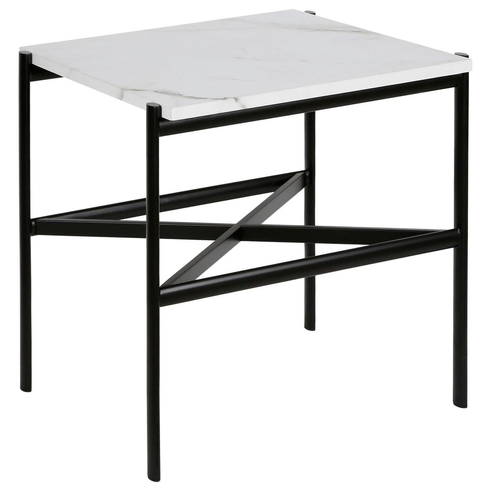 Hudson and Canal Braxton Side Table in Black, , large