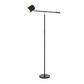 Cal Lighting Racine Integrated LED Floor Lamp in Black and Silver, , large