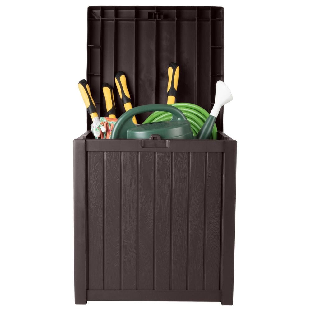 Timberlake 50 Gallon Patio Storage Box in Brown, , large