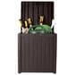 Timberlake 50 Gallon Patio Storage Box in Brown, , large