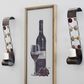 Maple and Jade 24" Indoor/Outdoor Wall Mount Candle Holder in Brown, Red, Silver, Blue and Yellow (Set of 2), , large
