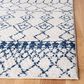 Safavieh Tulum  10" x 14" Ivory and Navy Area Rug, , large