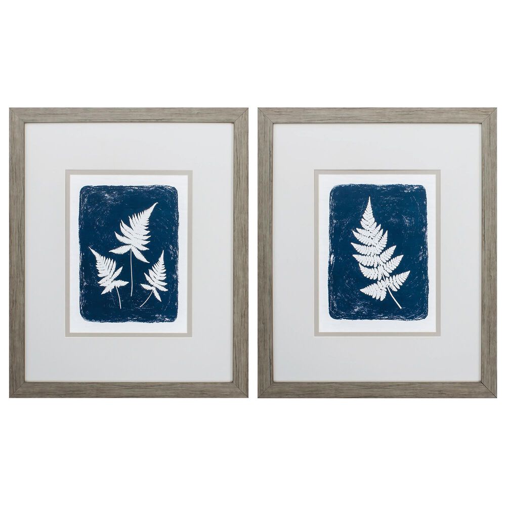 Propac "Forest Shadows" Wall Art in Blue (Set of 2), , large