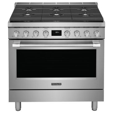 Frigidaire Professional 36" Dual-Fuel Freestanding Range, , large