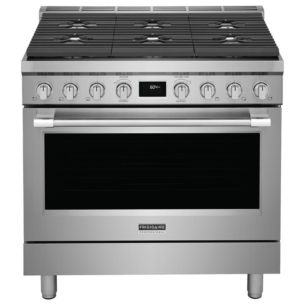 Frigidaire Professional 36" Dual-Fuel Freestanding Range, , large