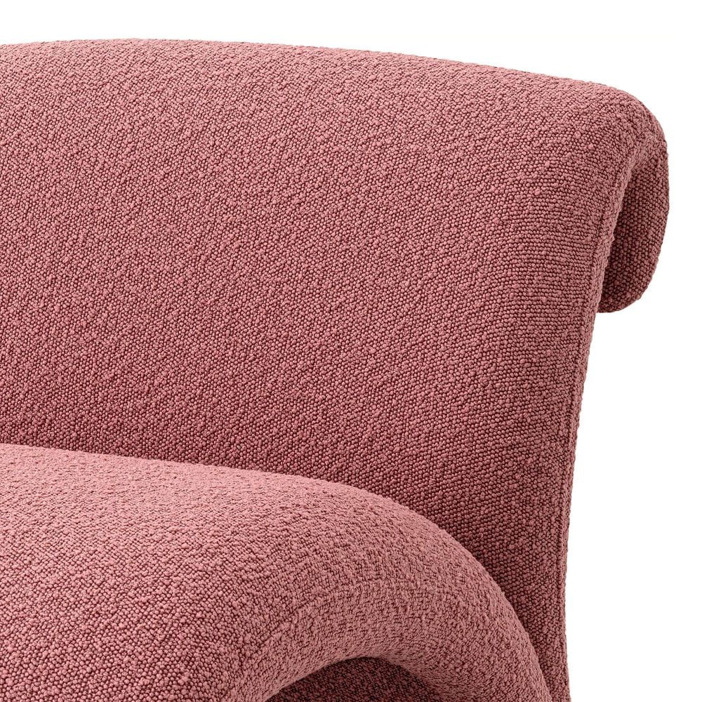 Eichholtz Vignola Chair in Boucle Rose, , large