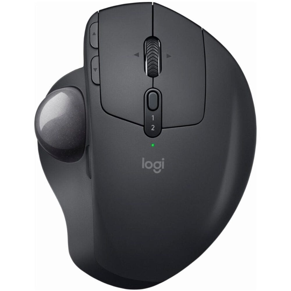 Logitech MX Ergo Plus Wireless Trackball Mouse in Graphite, , large