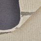 Feizy Maguire 8902F 3"6" x 5"6" Ivory and Black Area Rug, , large