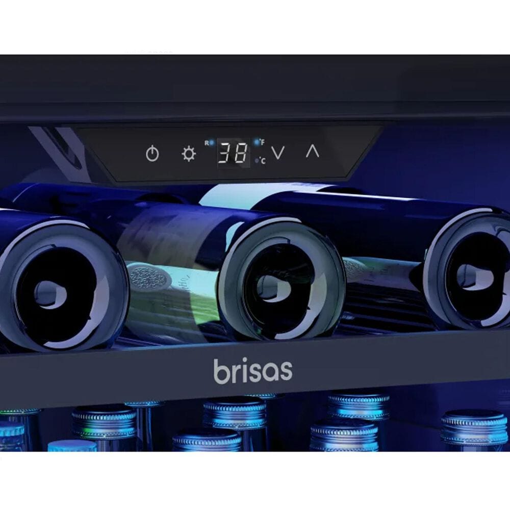 Zephyr Brisas by Zephyr 24" Single Zone Beverage Cooler with PreciseTemp in Stainless Steel, , large