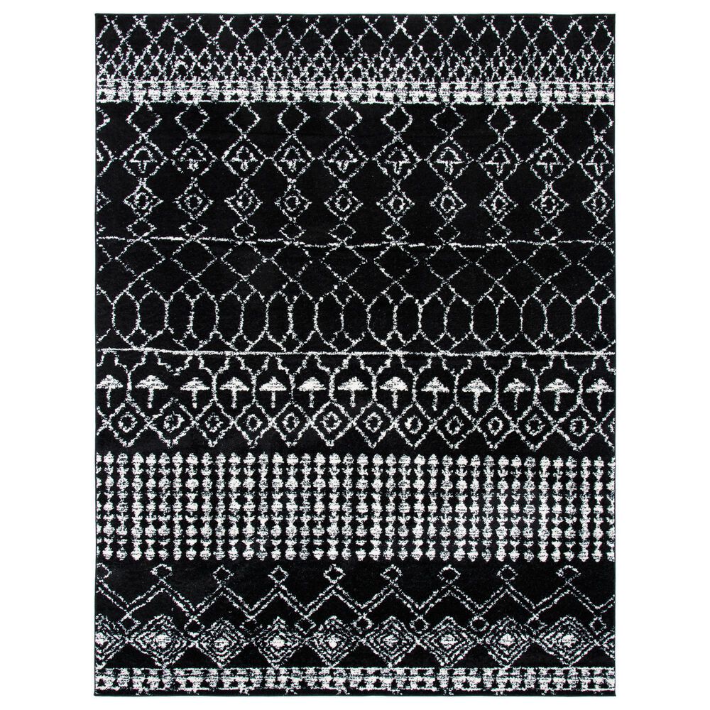 Safavieh Tulum 10" x 13" Black Area Rug, , large