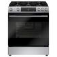 Bosch 100 Series 5.8 Cu. Ft. Freestanding Gas Range in Stainless Steel, , large