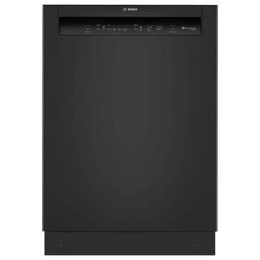 Bosch 300 Series 24" Built-In Recessed Handle Dishwasher with 8 Wash Cycles in Black, , large