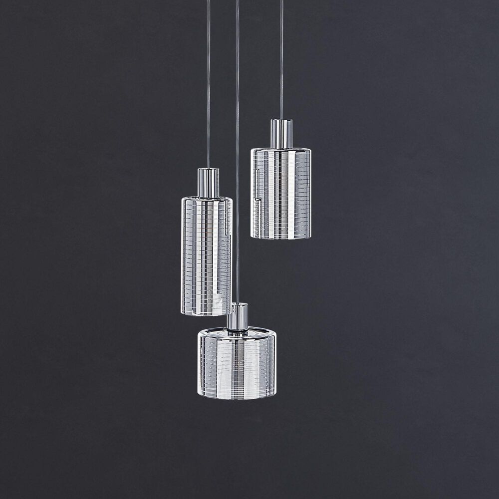Safavieh Ranlon Pendant Light in Chrome, , large