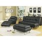 Pacific Landing Storage Ottoman in Black, , large