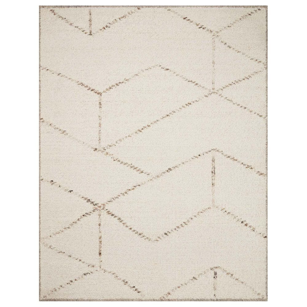 Loloi Wylder 2" x 3" Ivory and Bark Area Rug, , large