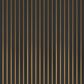 Paramount Matte Black and Bronze 11.8" x 109" Wall Panel, , large