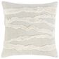 Classic Home ST Passage 22" x 22" Throw Pillow in Ivory, , large