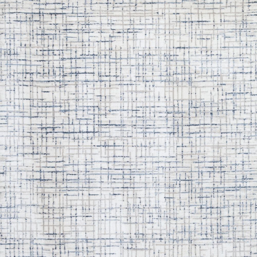 Ashley Beckfille 8&#39; x 10&#39; Blue, Gray and Cream Area Rug, , large