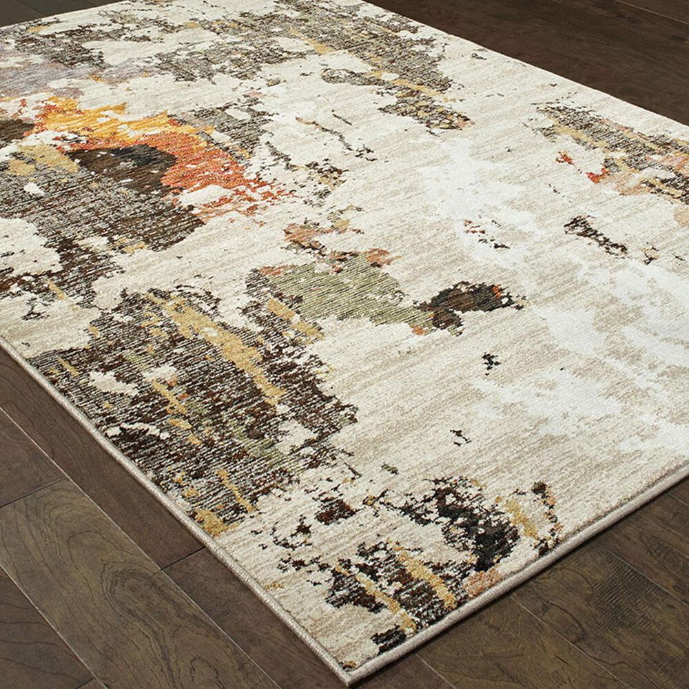 Oriental Weavers Evolution 7770J 10&#39;x 13&#39;2&quot; Beige Area Rug, , large