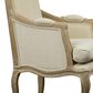 Baxton Studio Nivernais Accent Chair in Beige, , large