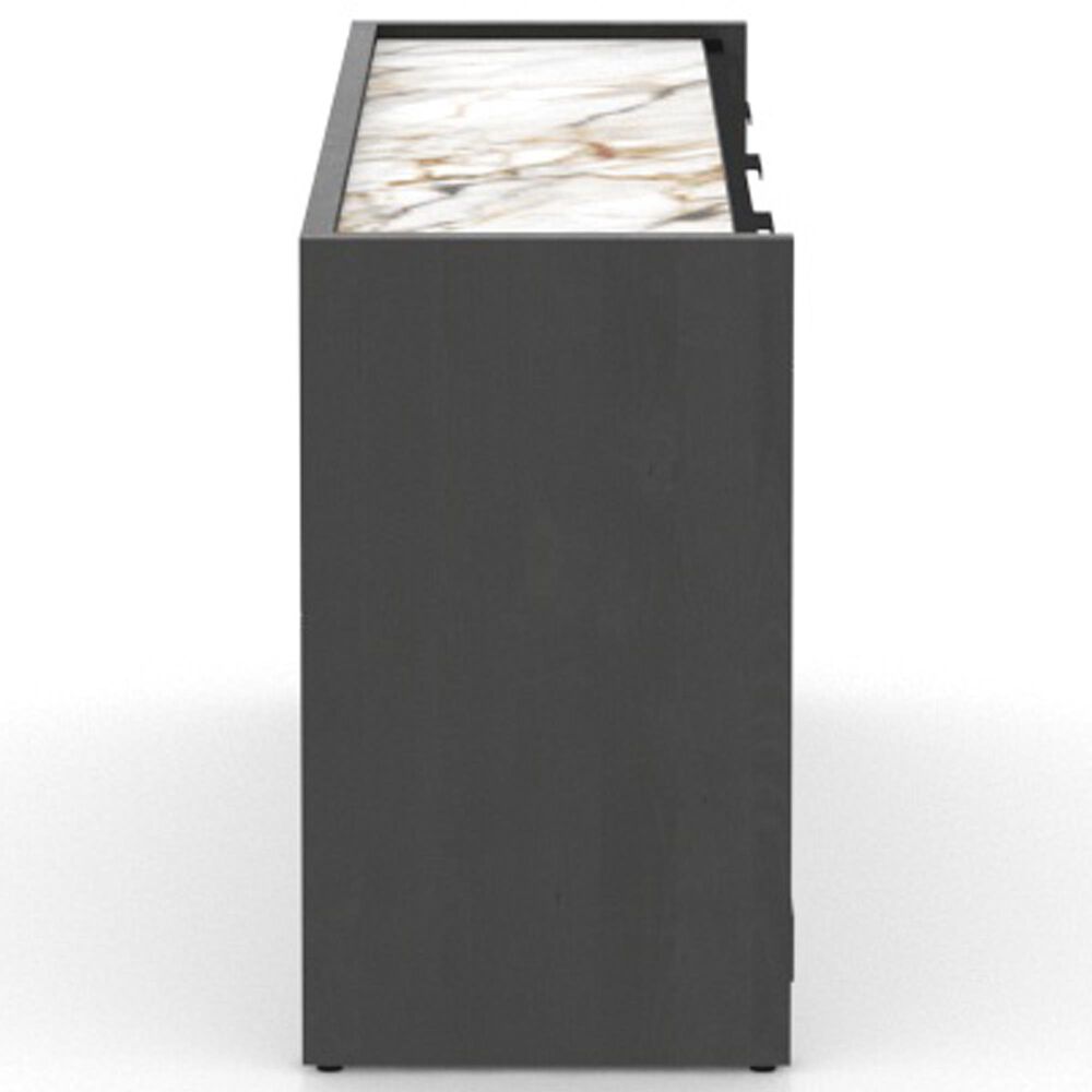 Declan Dining 4-Door Buffet in Cognac Peppercorn Washed and Shell, , large