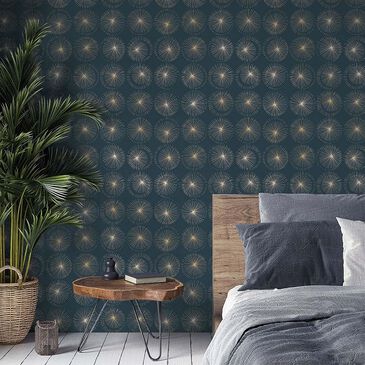 Tempaper Goodbye Moon Midnight Peel and Stick Wallpaper, , large