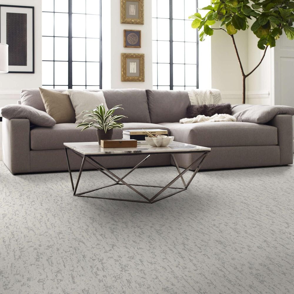 Shaw Calm Expression Carpet in Aspen White, , large