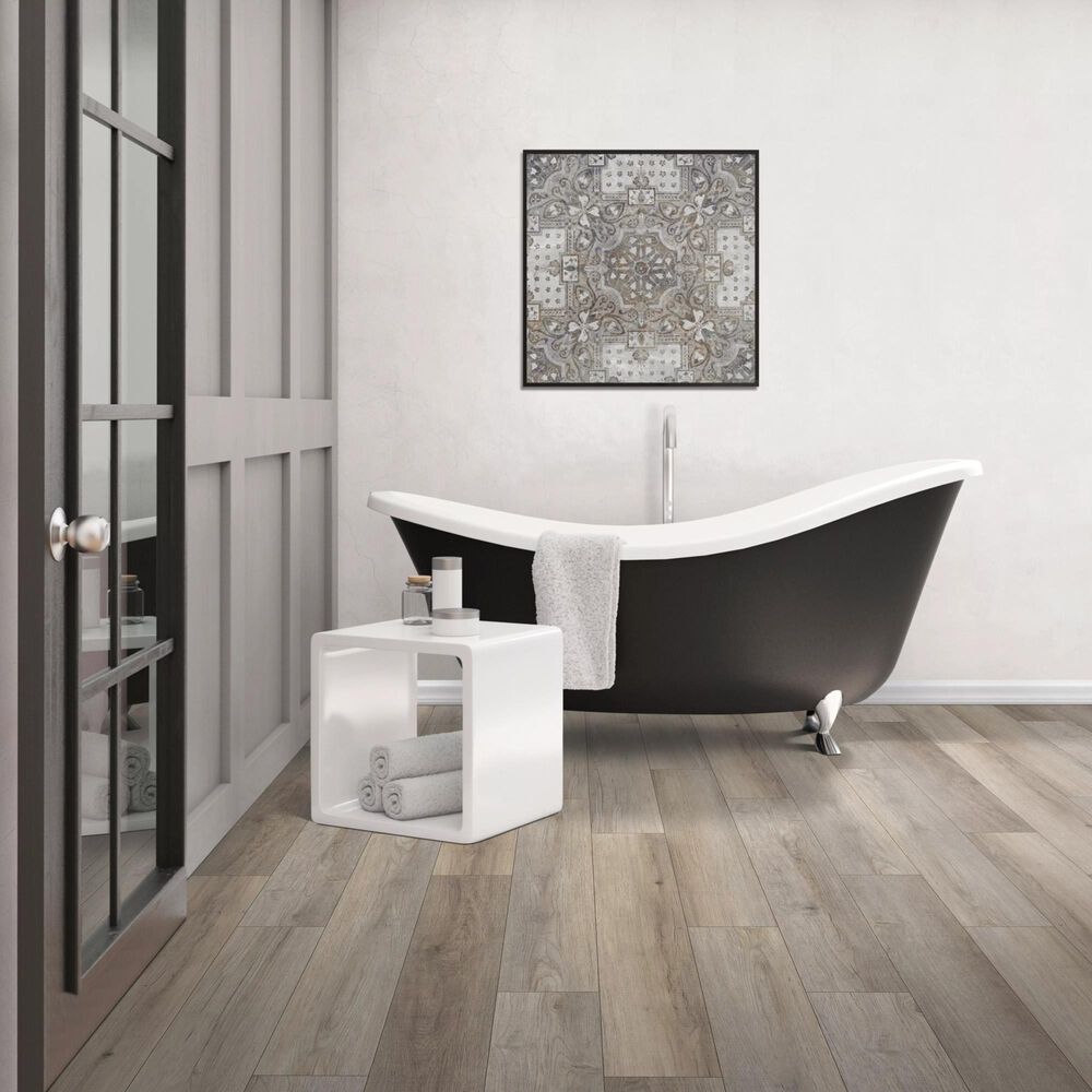 Pergo Extreme Wood Originals Cream 7&quot; x 48&quot; Luxury Vinyl Plank, , large