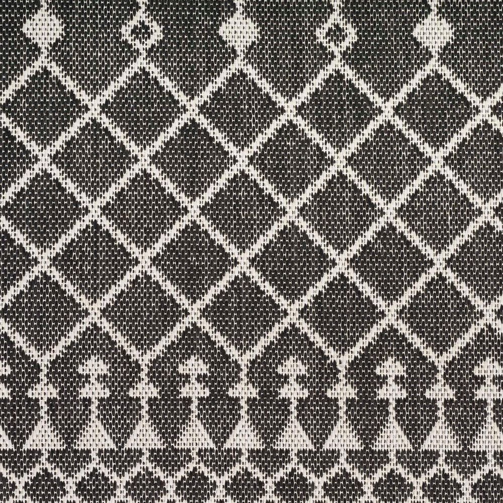 Nourison Positano Southwestern Black 6&#39; x 9&#39; Indoor/Outdoor Area Rug, , large