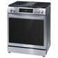 Frigidaire Gallery 30" Front Control Gas Range with Total Convection in Stainless Steel, , large