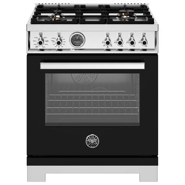 Bertazzoni Professional 4.6 Cu.Ft. Dual Fuel Range in Nero Matt, , large