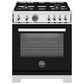 Bertazzoni Professional 4.6 Cu.Ft. Dual Fuel Range in Nero Matt, , large