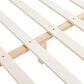 Jennifer Taylor Home Alpine Puffy Modern King Platform Bed in Ivory White, , large