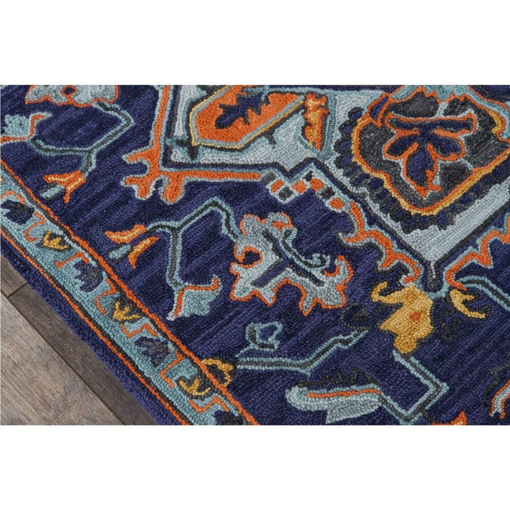 Momeni Ibiza IBI-02 2&#39;3&quot; x 7&#39;10&quot; Navy Runner, , large