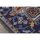 Momeni Ibiza IBI-02 2"3" x 7"10" Navy Runner, , large