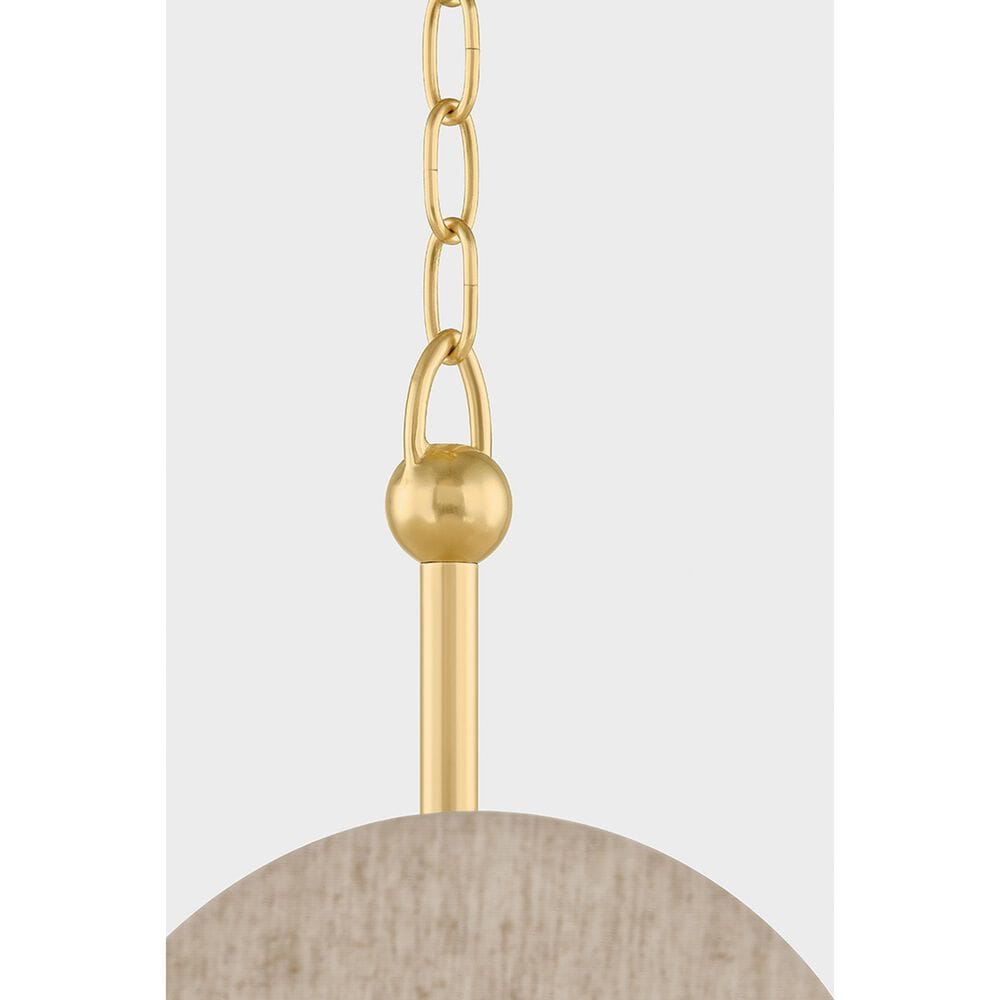 Mitzi Lighting Nadine 6-Light Chandelier in Aged Brass, , large