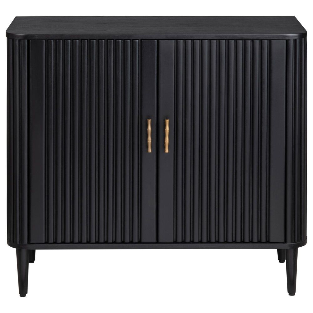 Crestview Collection Camden 2-Door Cabinet in Black, , large