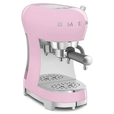 SMEG Espresso Manual Coffee Machine in Pink, , large