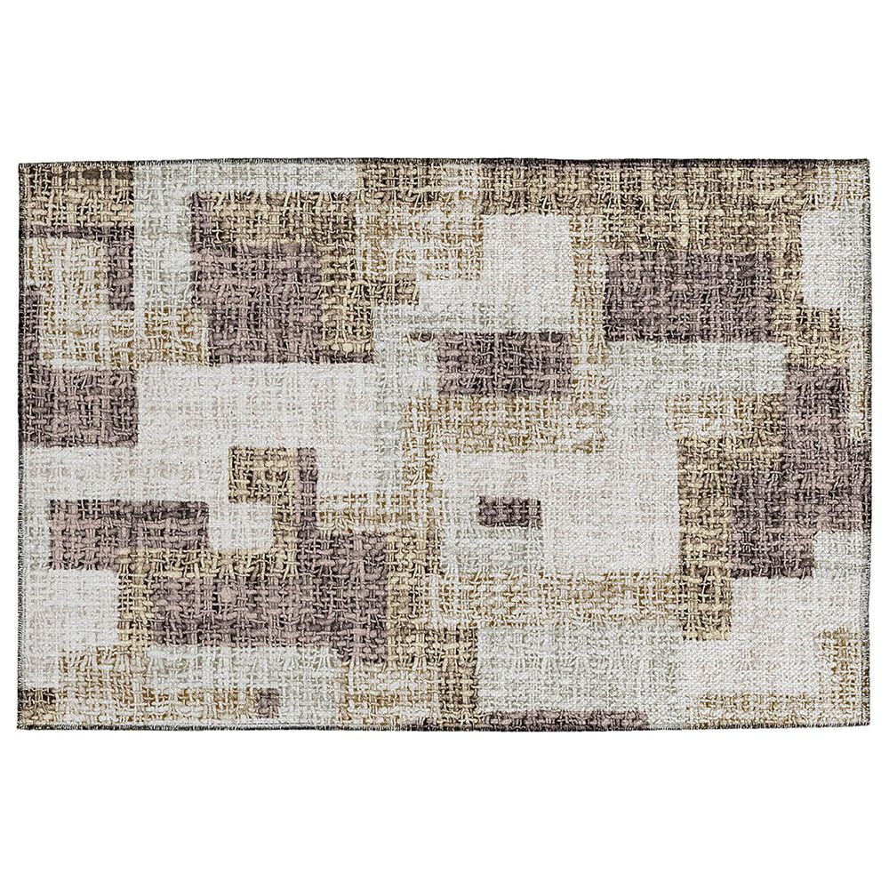 Dalyn Rug Company Portico PO3 Brown 2"6" x 3"10" Area Rug, , large