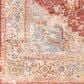 Surya Mirabel MBE-2311 6"7" x 9"6" Burnt Orange, Rust, Teal, Olive, Gray and Beige Area Rug, , large