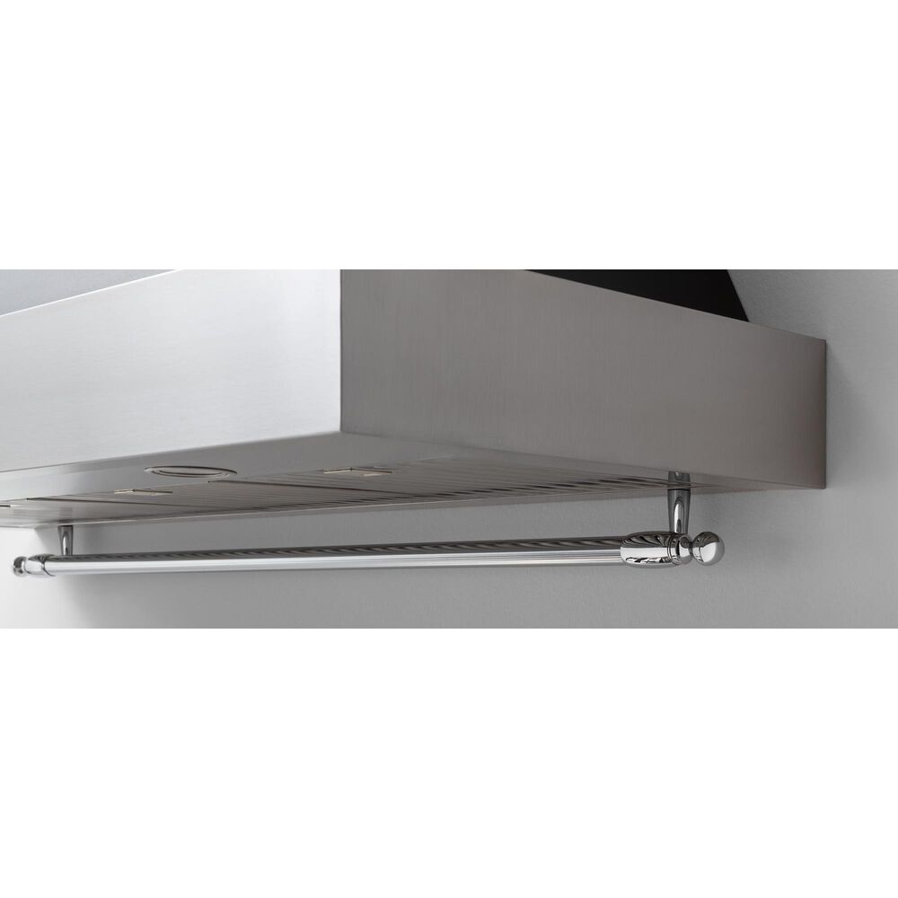 Bertazzoni 36&quot; Wall Mounted Colored Canopy in Nero Matte &#40;Canopy Only Hood Not Included&#41;, , large