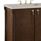 James Martin Kinnsden 72" Double Bathroom Vanity in Sable Oak with 3 cm Siberian Silestone Top and Rectangular Sinks, , large