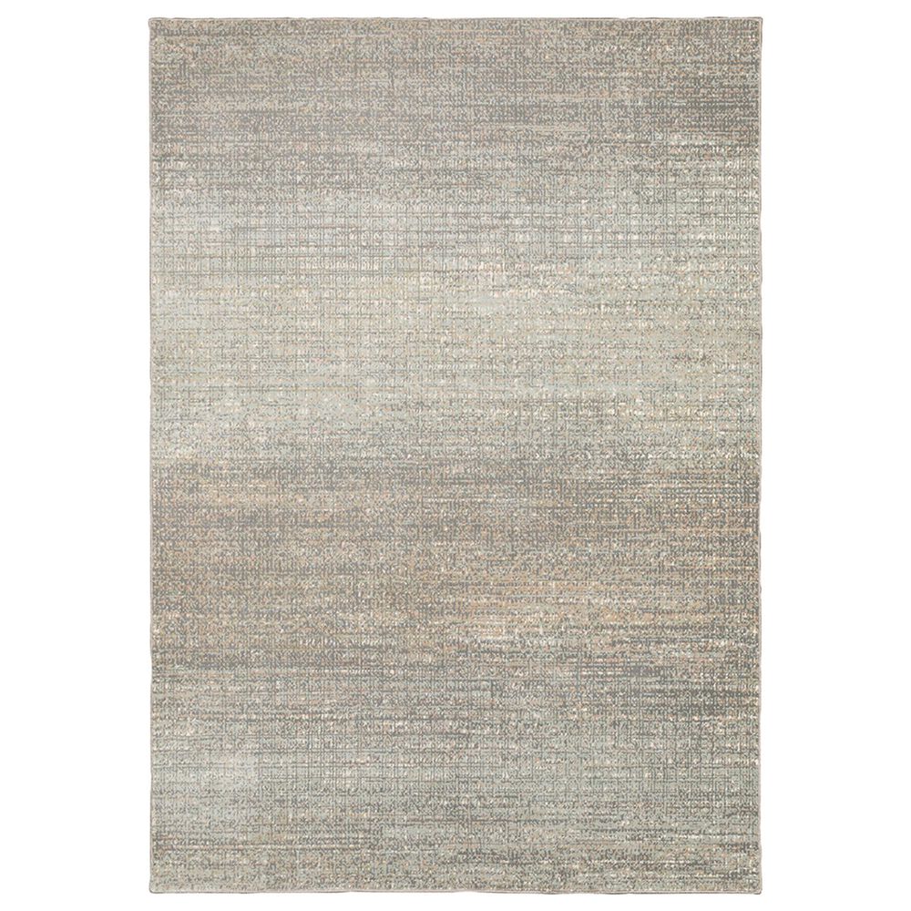 Oriental Weavers Capistrano Distressed 524A1 7"10" x 10"10" Gray Area Rug, , large