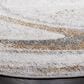 Safavieh Orchard ORC617 6"7" Round Grey and Gold Area Rug, , large