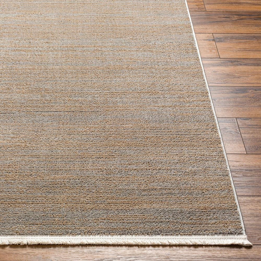 Surya Masha 2&#39; x 3&#39; Gray and Light Brown Area Rug, , large