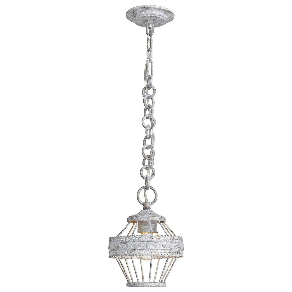 Golden Lighting Ferris Mini Pendant in Oyster, , large