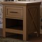DaVinci Emory Farmhouse 1-Drawer Nightstand in Driftwood, , large
