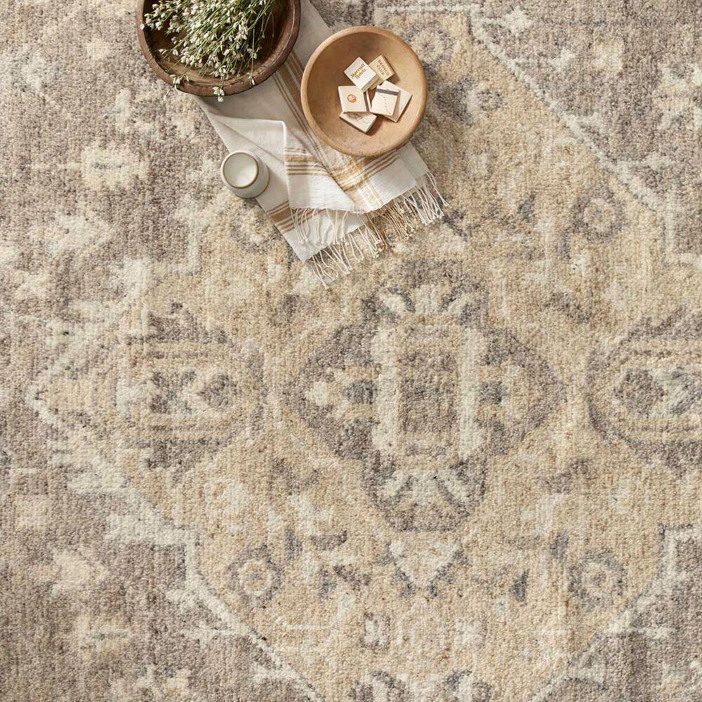 Loloi Marco 4&#39; x 6&#39; Taupe and Camel Area Rug, , large