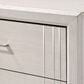 Crown Mark Charlie 4-Drawer Chest in White, , large