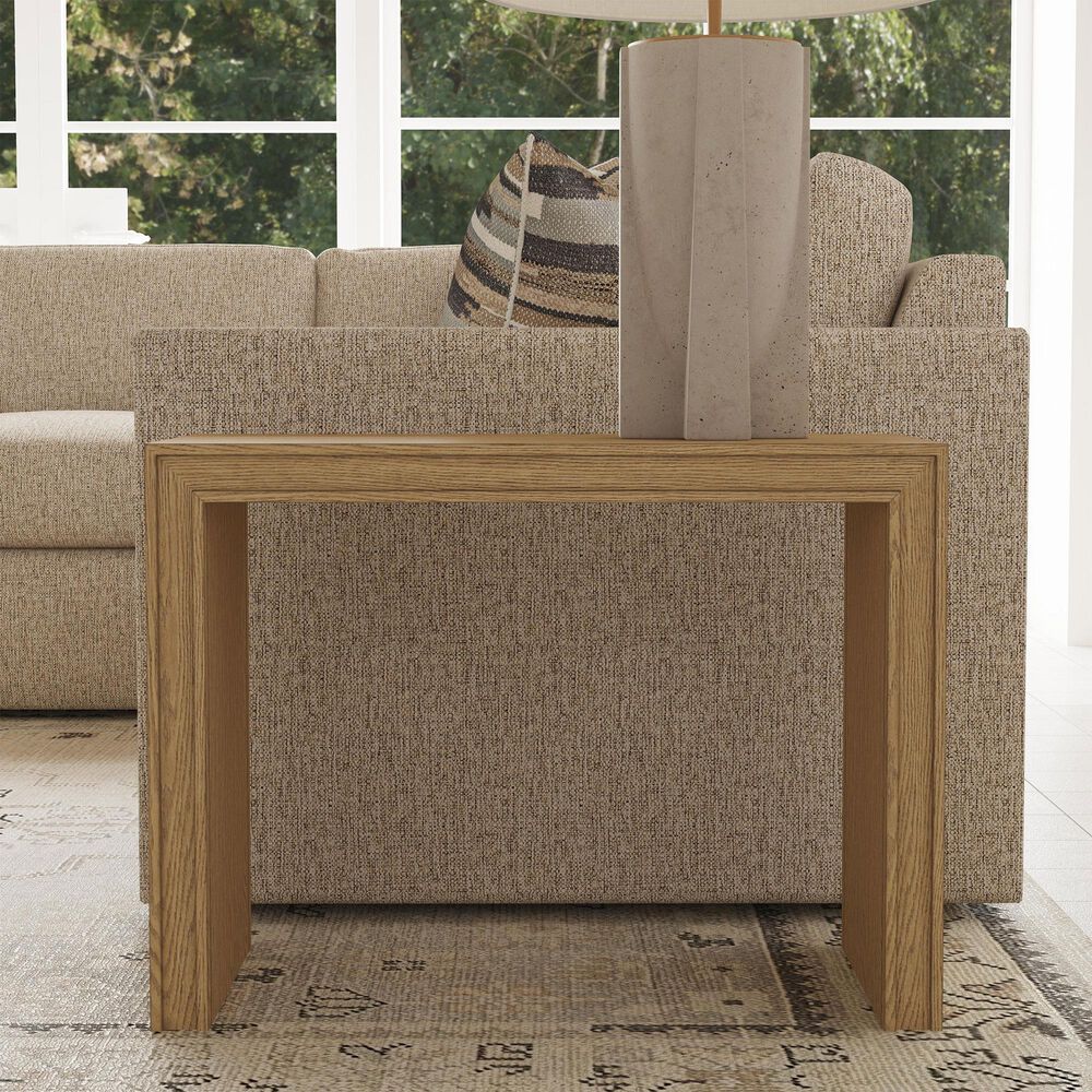 Flexsteel Waterfall Accent Table in Light Oak, , large